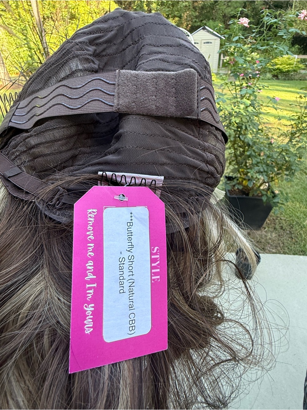 Multi-Tone Brown Wig with Blonde Highlights — Natural Layered Style - Picture 5 of 5